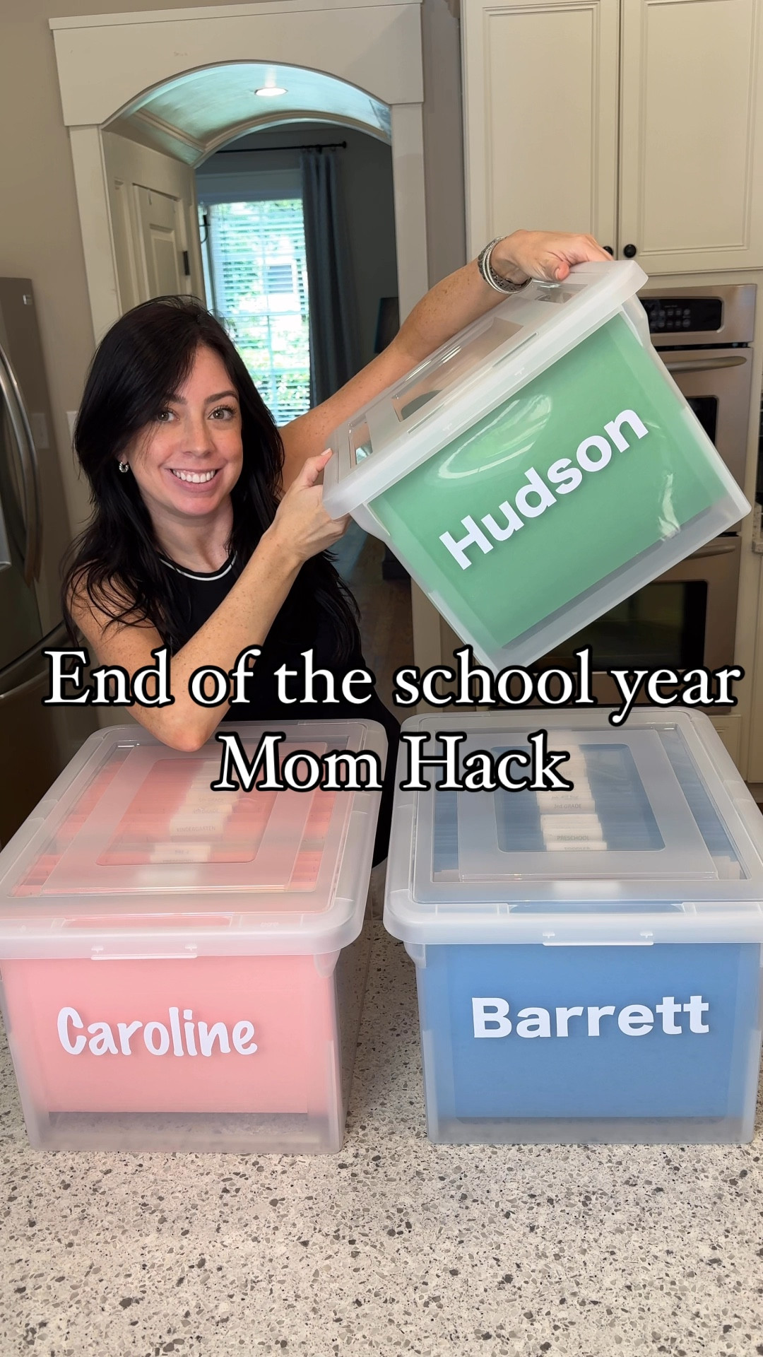 End of school year
Amazon mom organizing 

Can you relate?? Here’s how to NOT hoard a ton of excess stuff from your kids school years and enjoy the best stuff for years in the process! 

I also added a “CARDS” section where I add important or special letters from friends and family 🤍

What to keep:
• School photos
• Awards
• ONLY A FEW DRAWINGS (the hardest part but worth it)
• Cute/funny stuff
• Important projects
• Report cards
• Meaningful letters from teachers/friends/family

What did I forget?

I’m sure we’ll outgrow just one box over the years, but two boxes is still way more manageable than the multiple containers and bins that get dumped most adults from their parents decades later 🫠😵‍💫 I hope my kids appreciate this system for years to come!

#organizedmom #memorybox 


#LTKHome