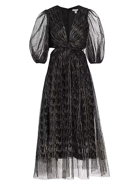 Tulle Midi-Dress | Saks Fifth Avenue