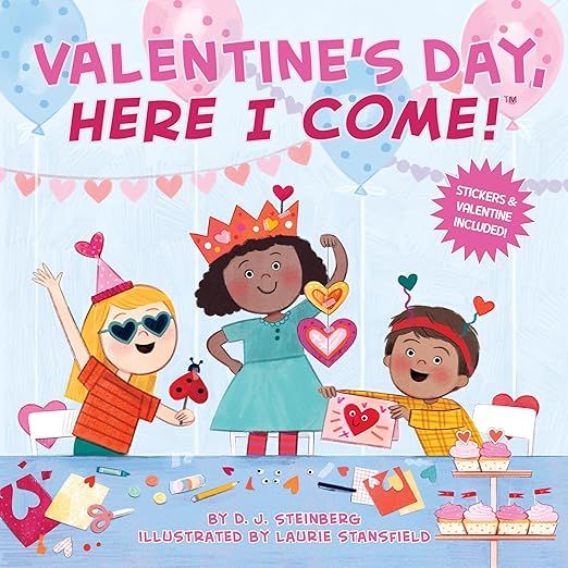 Valentine's Day, Here I Come!     Paperback – Sticker Book, December 27, 2022 | Amazon (US)