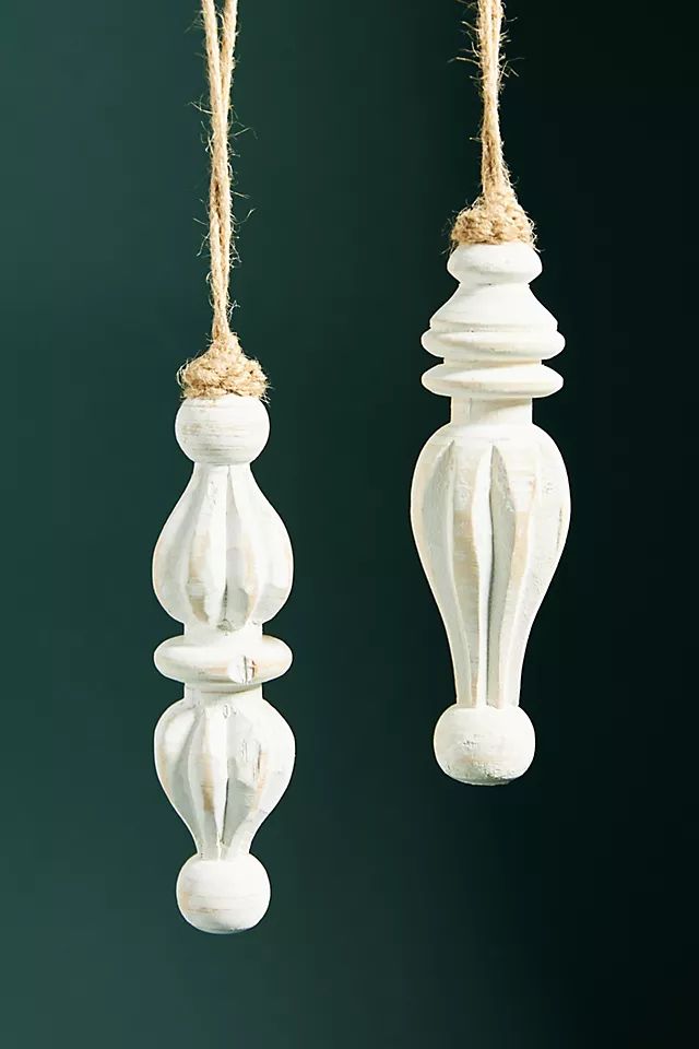 Wood Finial Ornament | Anthropologie (US)