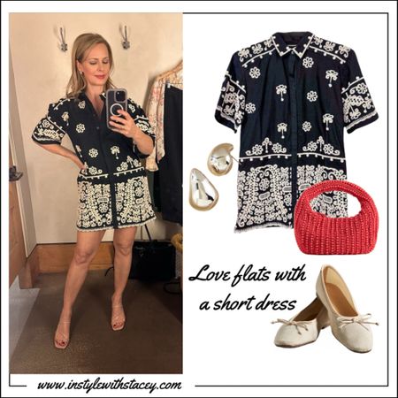 Anthropologie is on SALE only here in the LTK app! Spend $100 or more, get 20% off. Click on an item below to get the exclusive code! If you like your legs or want to hide your tummy, try this pretty minidress! True to size! 

#LTKSpringSale #LTKover40 #LTKstyletip