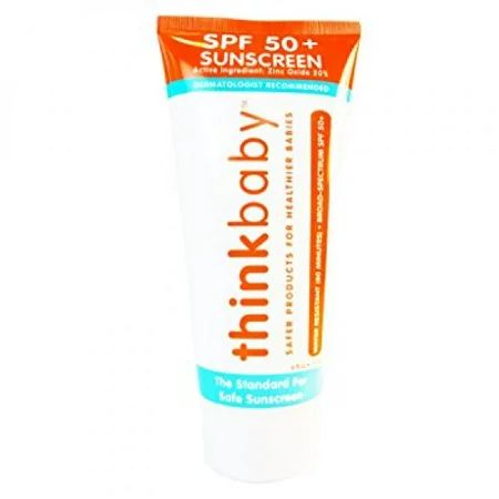 Thinkbaby Sunscreen - Safe - Baby - Spf 50 Plus - 6 Oz | Walmart (US)