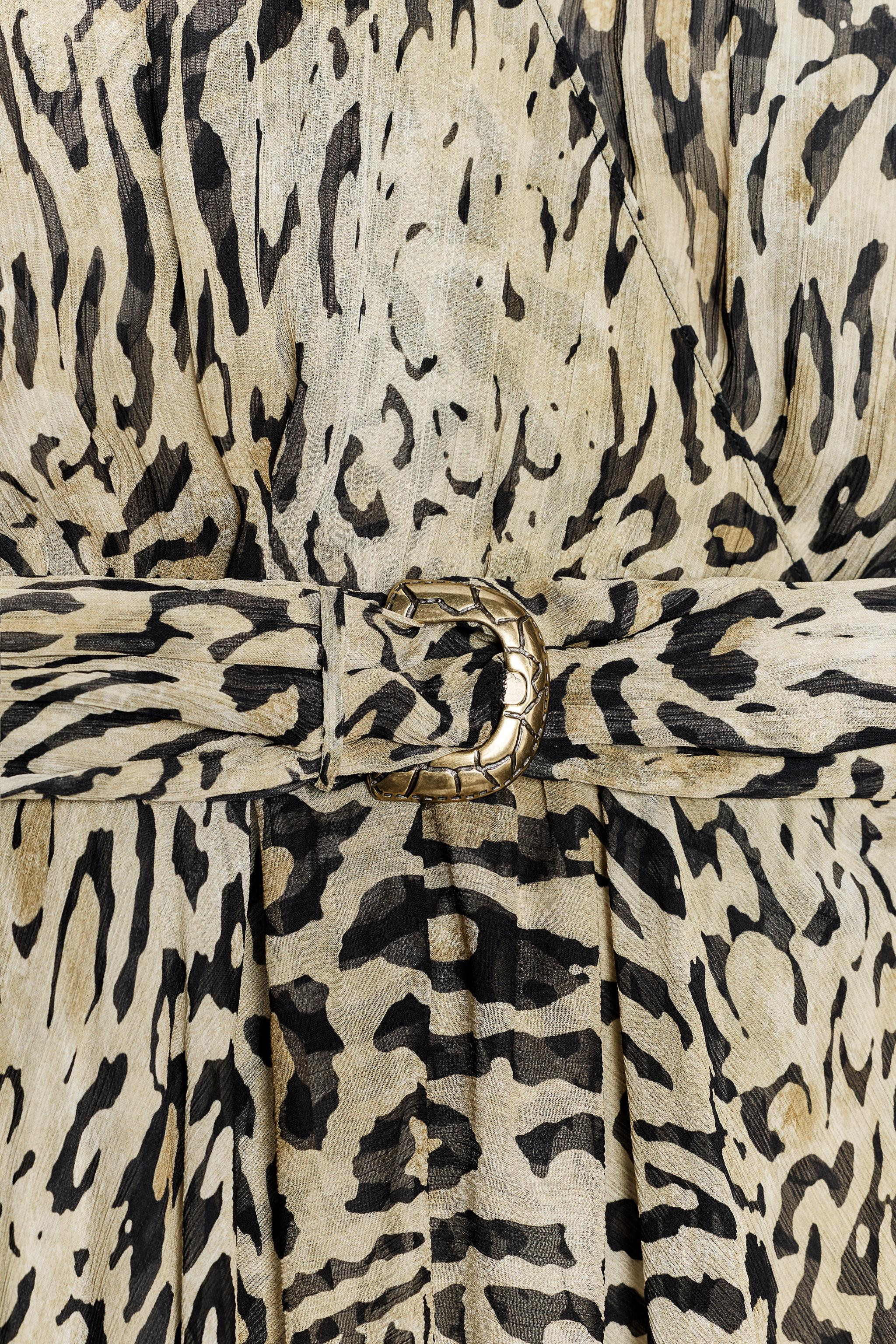 ZW COLLECTION ANIMAL PRINT TOP | Zara UK