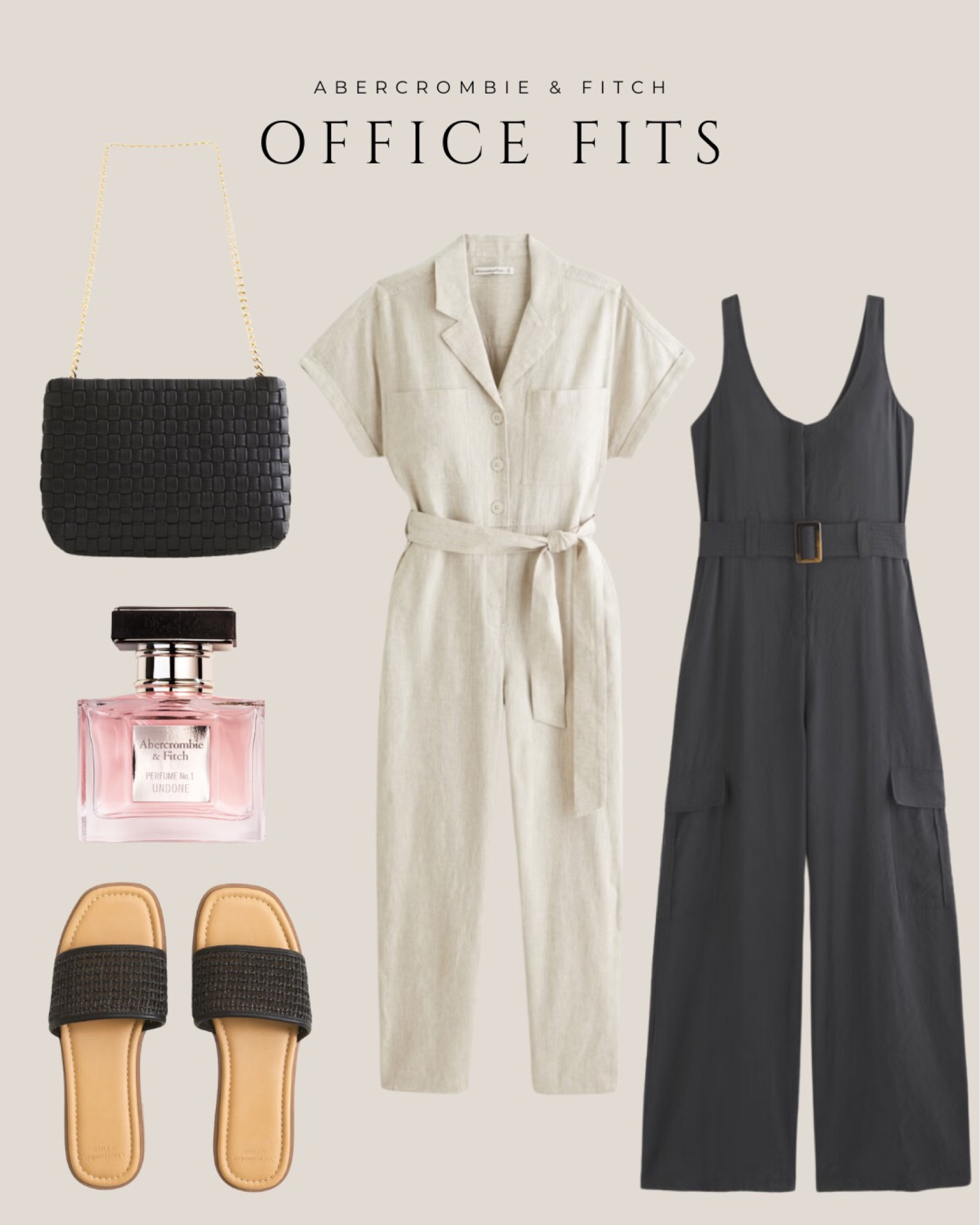 Abercrombie & Fitch Jumpsuits 

Spring outfits, Abercrombie & Fitch, neutral outfit, workwear, women’s fashion, petite fashion, cute jumpsuit, linen jumpsuit, black clutch purse, women’s fragrance, black sandals

#LTKworkwear #LTKstyletip #LTKsalealert