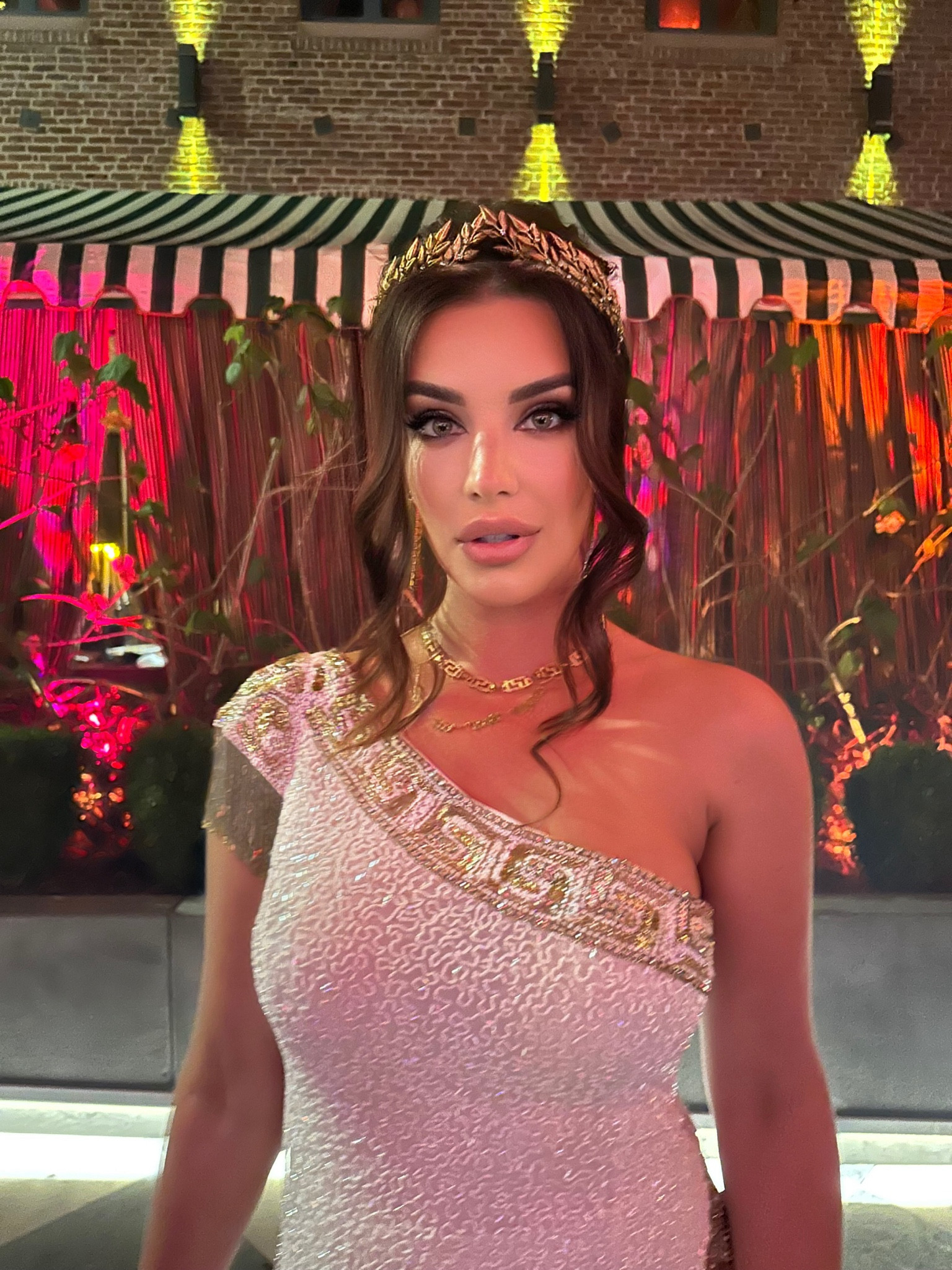 Embrace your inner #GreekGoddess with this ethereal party look! Shop my LTK for everything you need to create this timeless, enchanting style🏺🧿 

#LTKParties