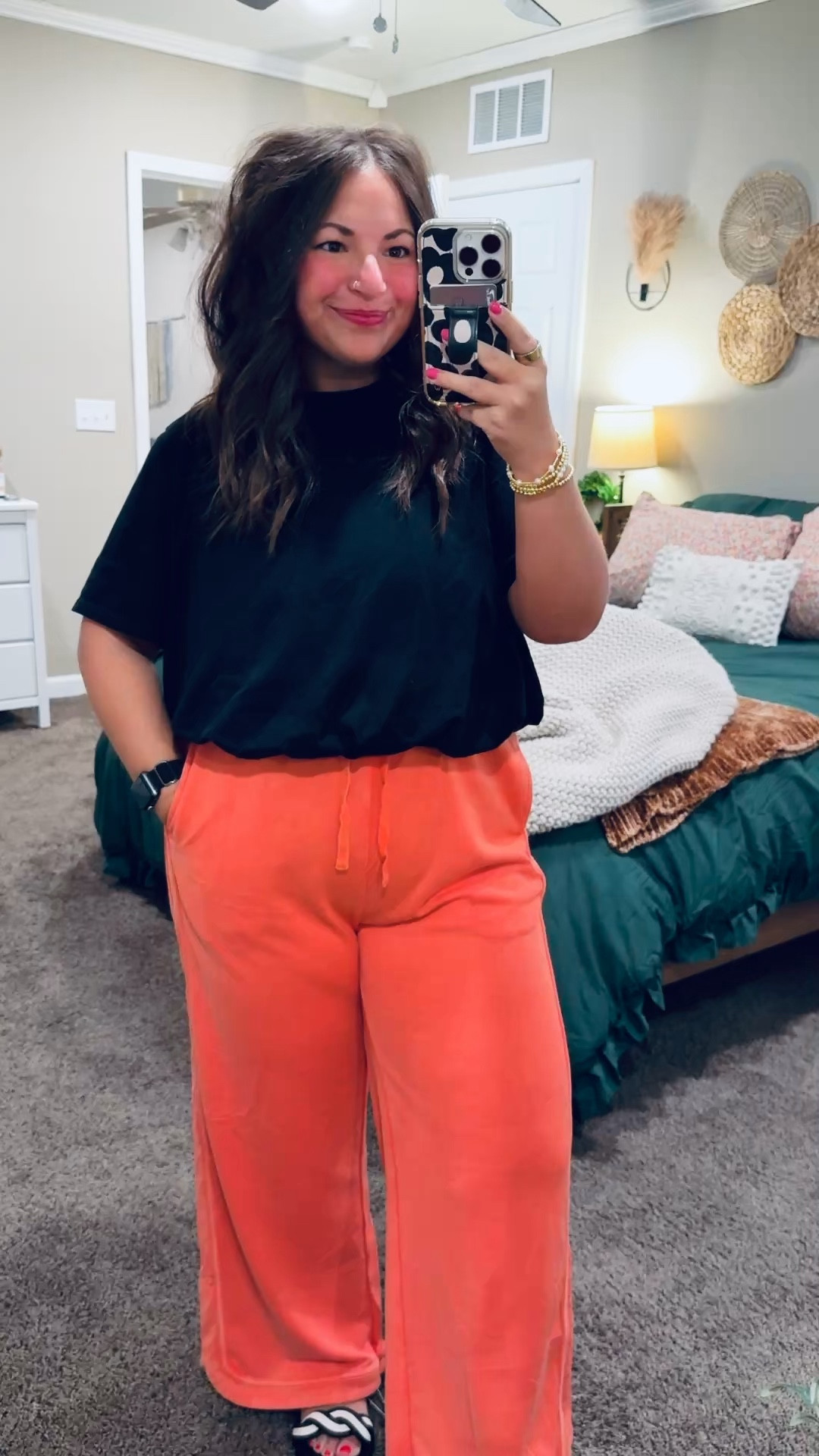 Fun, bright & comfy! The perfect Spring combo!!

sandals: fit true to size // wearing a 5
pants: fit true to size // wearing a large
bubbe tee: fits true to size // wearing a large 

 

#LTKootd #LTKMidsize
