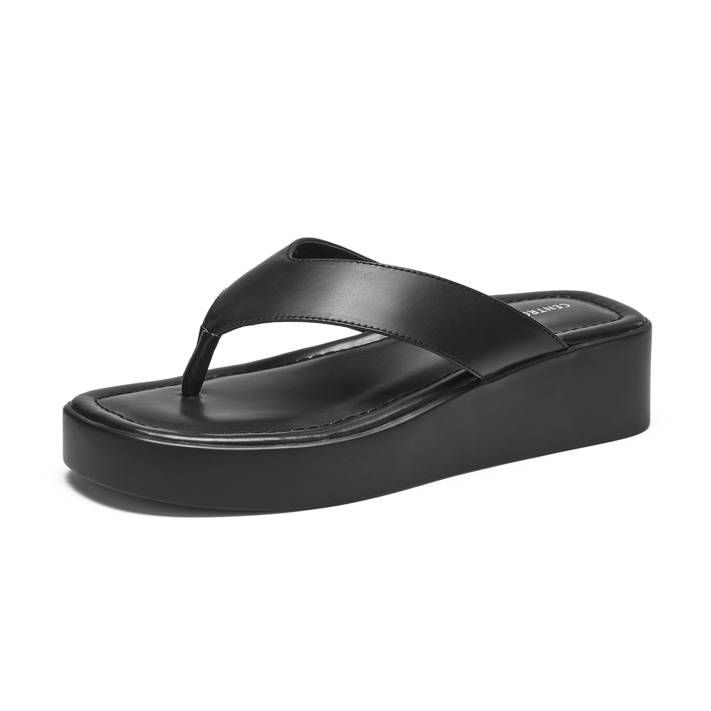 CentroPoint Women's T-strap Thong Platform Sandals Fashion Light weight Wedge Flip Flops Slip On ... | Walmart (US)