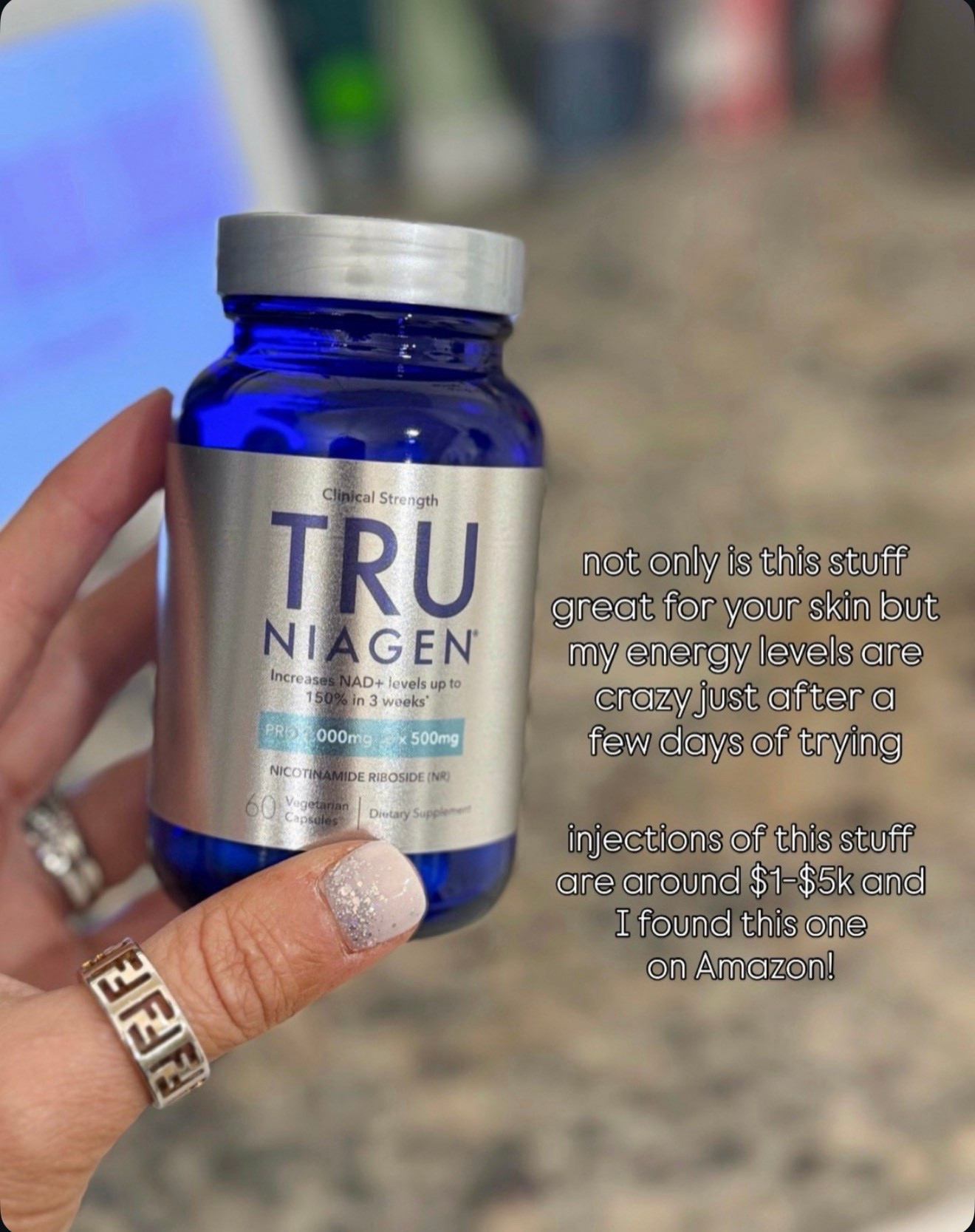 I’m loving these NAD supplements that are giving me energy and clarity 