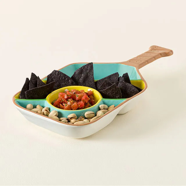 Pickleball Paddle Snack Tray | UncommonGoods
