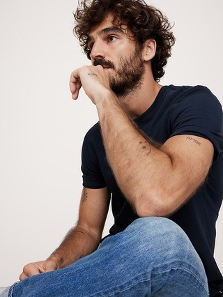 LUXURY-TOUCH T-SHIRT | Banana Republic (US)