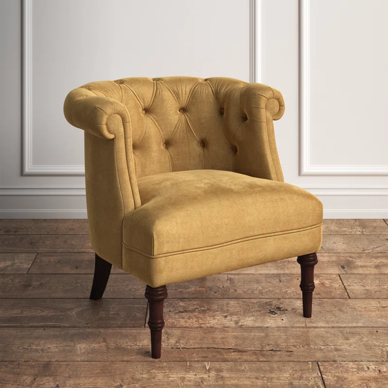 Alanna Upholstered Barrel Chair | Wayfair North America