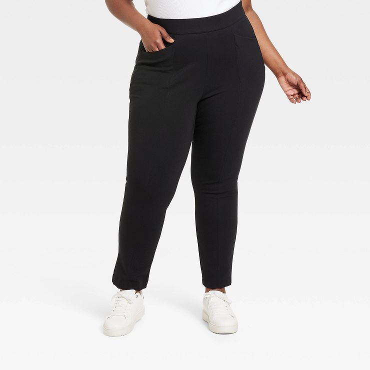 Women's High-Waisted Skinny Ponte Pants - Ava & Viv™ | Target