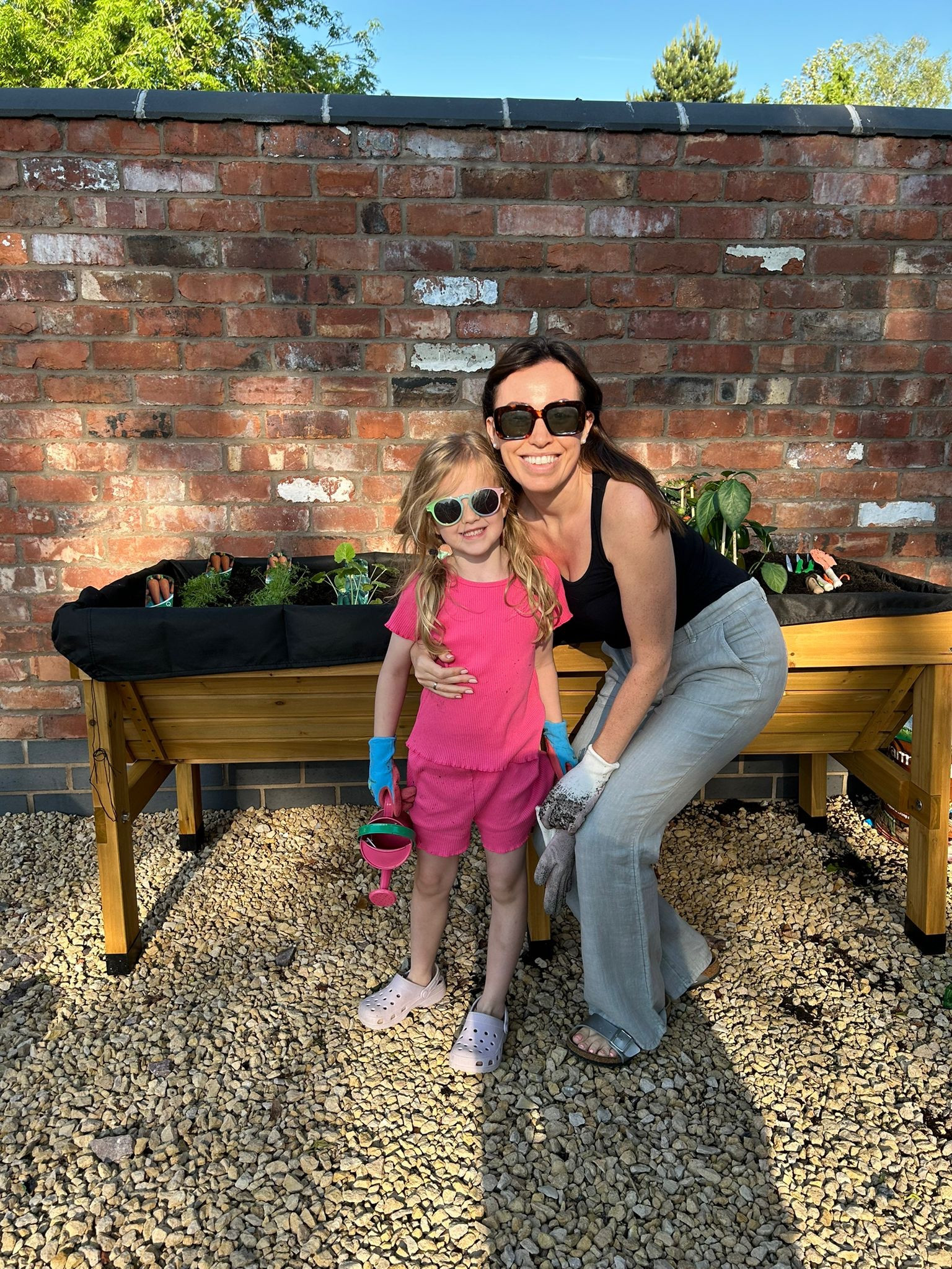 Veg Trug - the start of us growing our own produce. We are complete beginners so decided to invest in a trug this year to practice in. It was easy to set up and we also bought the canopy for it to keep the contents protected which I’ll pop on a separate post. 

This trug comes in smaller sizes as well as a grey colour too. We went for this style as it best suits our country garden. 

We are loving watching everything start to grow and keeping a close eye on it all. Any tips let us know! 

#LTKfamily #LTKkids #LTKhome