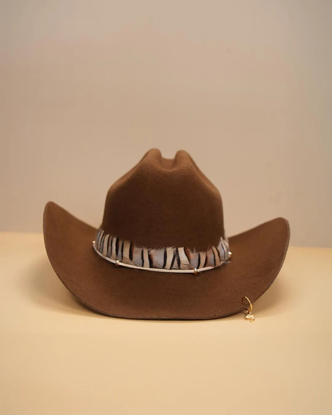 Delilah Sheep Wool Felt Cowboy Hat Handmade - Etsy | Etsy (US)