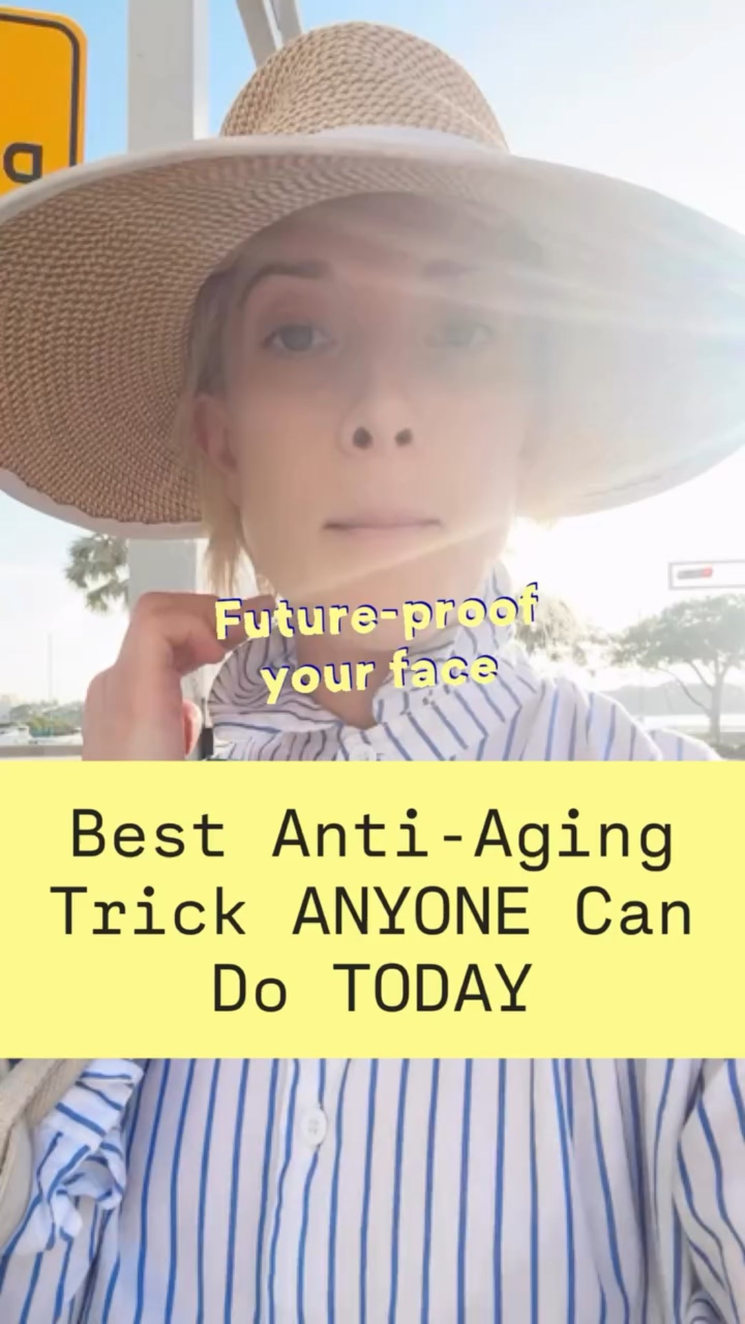 Best Anti-Aging Trick ANYONE Can Do TODAY☀️EASIEST Anti Aging Trick -Recipe Requires ONE Ingredient👕Classic Oxford shirt/collared button down. I know u have one! (if you don’t, check out the one I’m wearing- it’s 100% cotton & less than $20 on Amazon fashion!) 

My Anti Aging Trick is ✔️ECONOMICAL, ✔️SIMPLE, ✔️QUICK, ✔️ACCESSABLE, ✔️EASY 

☀️30 something gals listen up- this is for u!protect your BEAUTIFUL skin from the sun this summer to help “future proof your face, neck, chest.” Best advice I got from my mom years ago, & most recently from my derm. 
☀️ Don’t forget a wide brim UPF 50 sun hat! I’ve had mine forever! it’s an accessory I cannot live without. 

Like what I’m wearing ? 💬Comment or dm for info. 👒 high & low upf 50 wide brim hats, affordable sensitive skin friendly sunblock for face & body, and my classic button down collared shirts you’ll wear for sun protection in the morning, to the office during the day, & tucked into high waist jeans at night. 🥰

☀️P.S. see u Thursday 7/31/25–4 pm EST on Amazon Live & YouTube Live Shopping! My Chic Style Live w Hailey Feldman. 
#antiagingproducts #upf50 #protectyourskin #protectyourskin☀️ #antiagingtips #antiagingsolution #sunhat #sunprotectionclothing 

🌴 filmed this video walking my dogs this sunny July morning to help you get started TODAY w the simplest anti aging solution that doesn’t cost a fortune!

Note- I’m not a dermatologist or skincare expert! Just a creative who cares about staying healthy and feeling my best at every age. 

📍West Palm Beach, Florida 
@ MyChicStyle