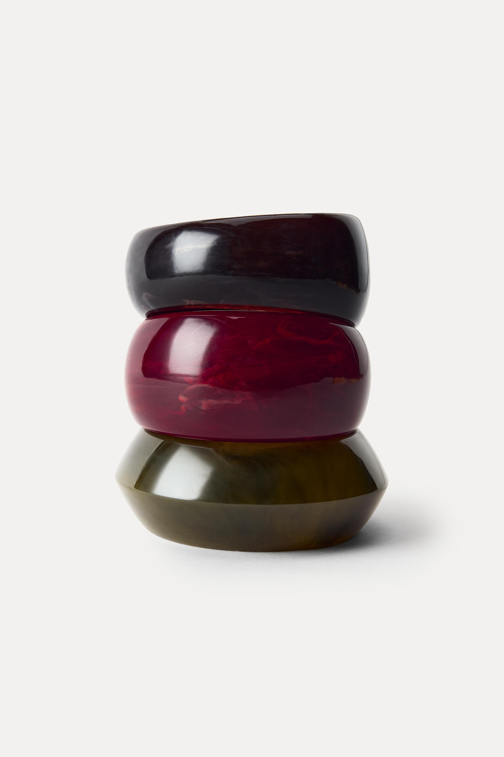 PACK OF 3 RESIN BRACELETS | Zara US