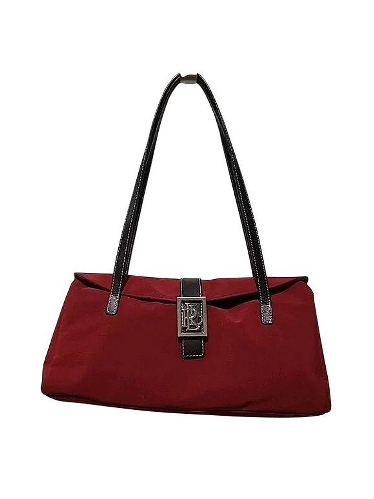 Ralph Lauren 100% Nylon Red Brown Leather Shoulder Bag One size - 58% off | ThredUp (US)