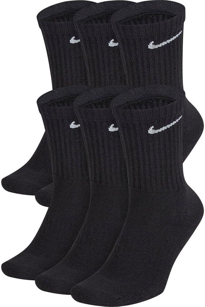 Nike Performance Cushion Crew Socks with Band (6 Pairs) | Amazon (US)
