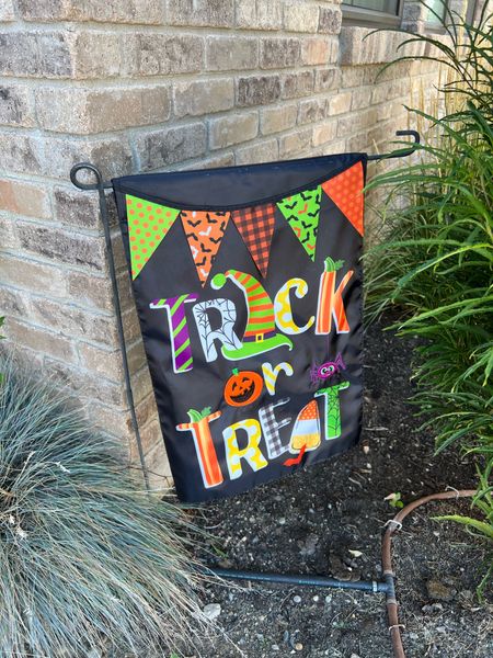 Cute Halloween Garden Flag for the Yard  

#LTKHoliday #LTKhome #LTKHalloween