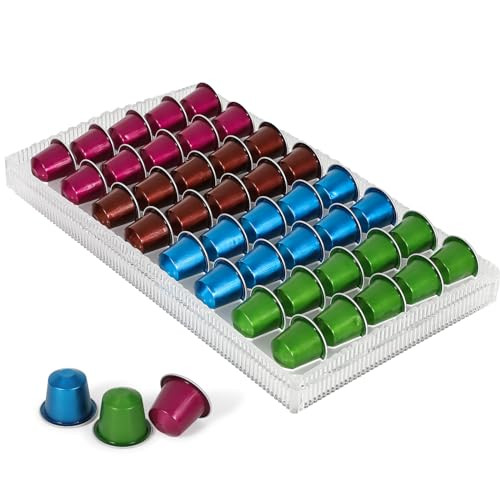 ZFGOLD Coffee Pod Holder Drawer Nespresso Coffee Pods Storage Drawer Nespresso Coffee Capsules Drawer Organizer (clear) | Amazon (US)