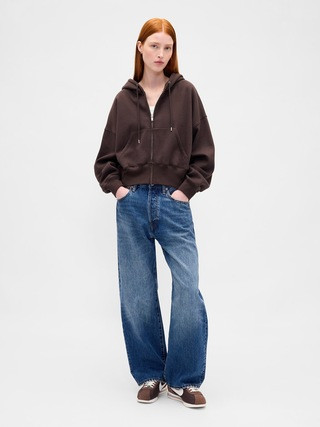 VintageSoft Wedge Zip Hoodie | Gap (US)
