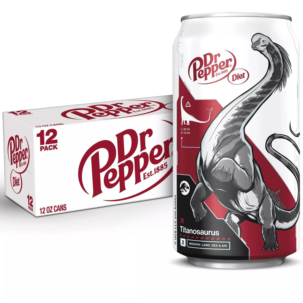 Diet Dr Pepper Soda - 12pk/12 fl oz Cans | Target
