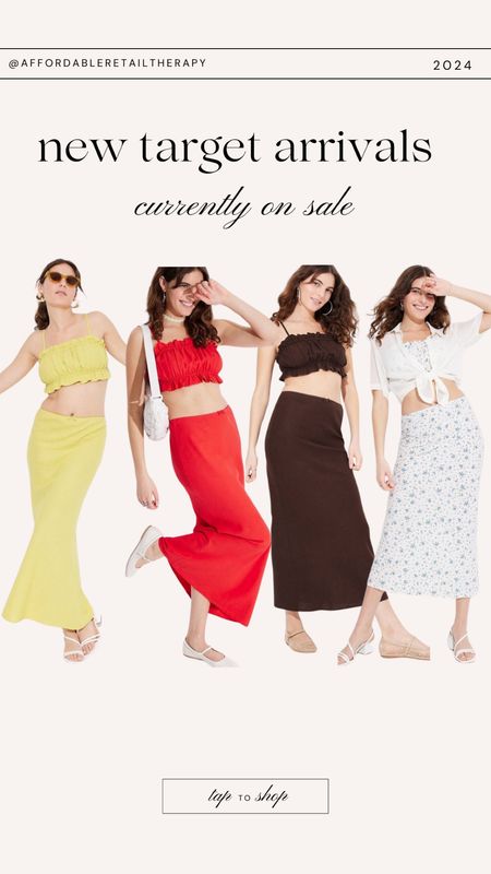Target new arrivals
Matching set
Maxi skirt
Summer outfit
Target haul
Vacation outfits


#LTKSaleAlert #LTKFindsUnder50 #LTKStyleTip
