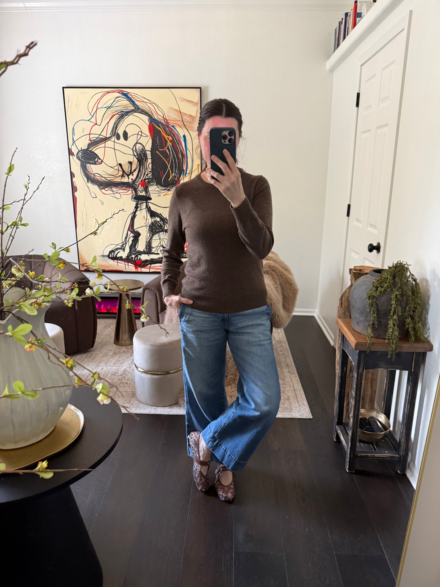 I love these lightweight cashmere sweaters. They are perfect for cool to warm spring days. Even better paired with these comfy jeans and statement flats  

#LTKootd #LTKmomlife #LTKvlog