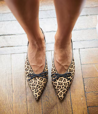 Gianni Bini x Lilly Sisto Sisto Leopard Print Haircalf Slingback Kitten Heel Pumps | Dillard's | Dillard's