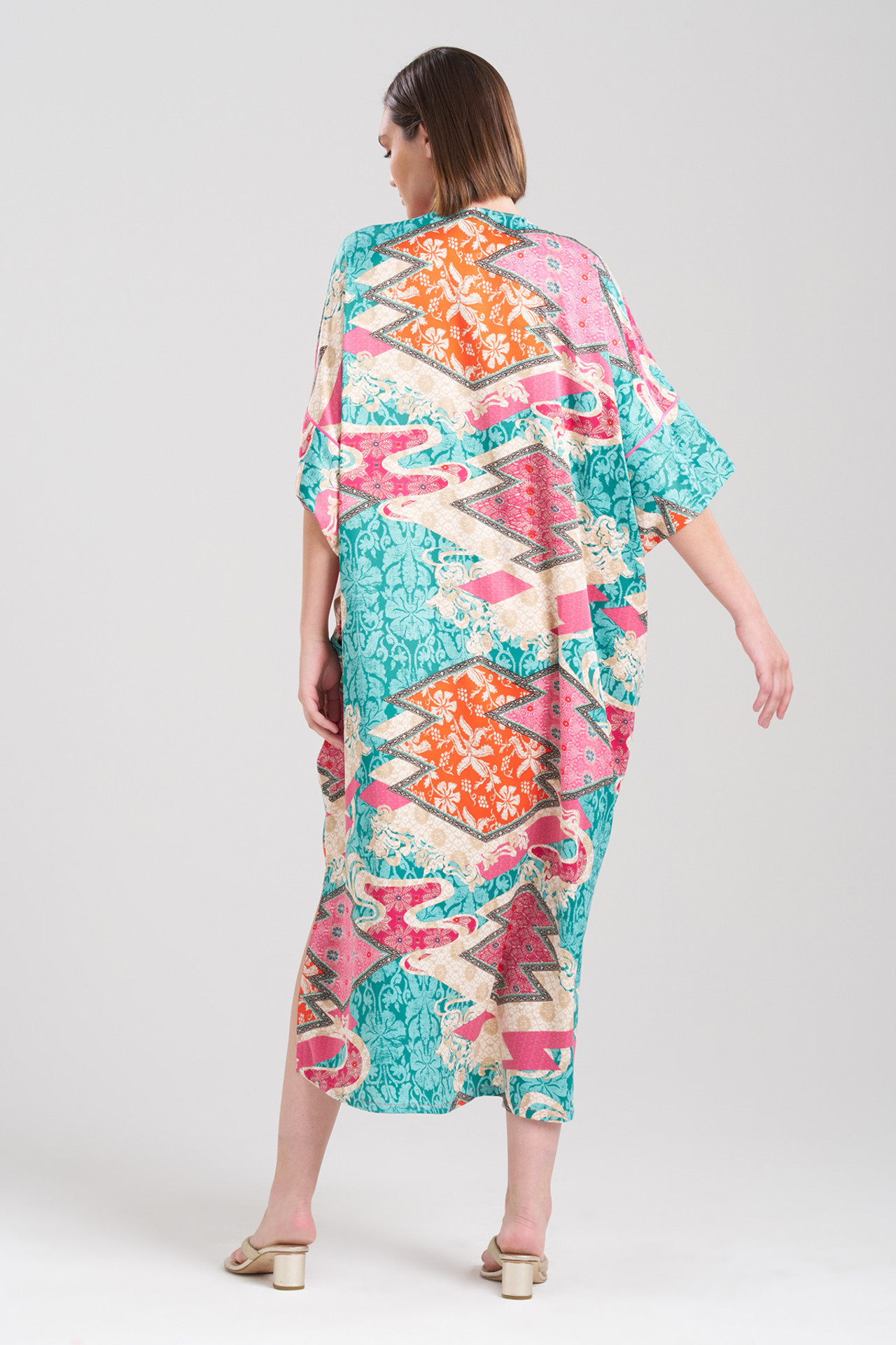 Orient Express Cocoon Zip Caftan | Natori