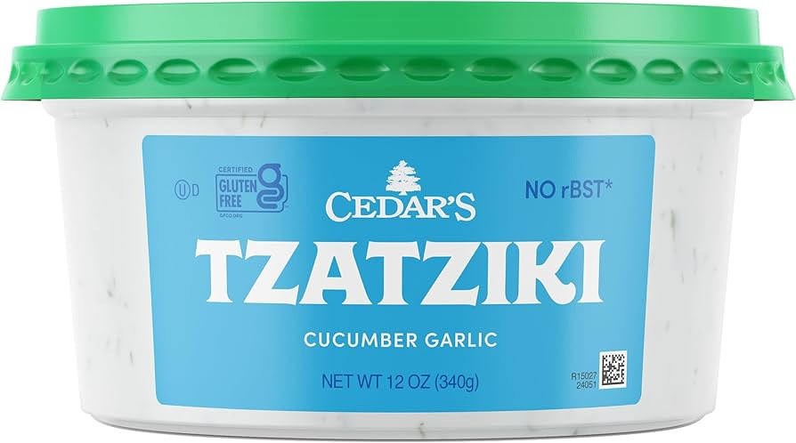 Cedar's Cucumber Garlic Tzatziki 12 oz | Amazon (US)