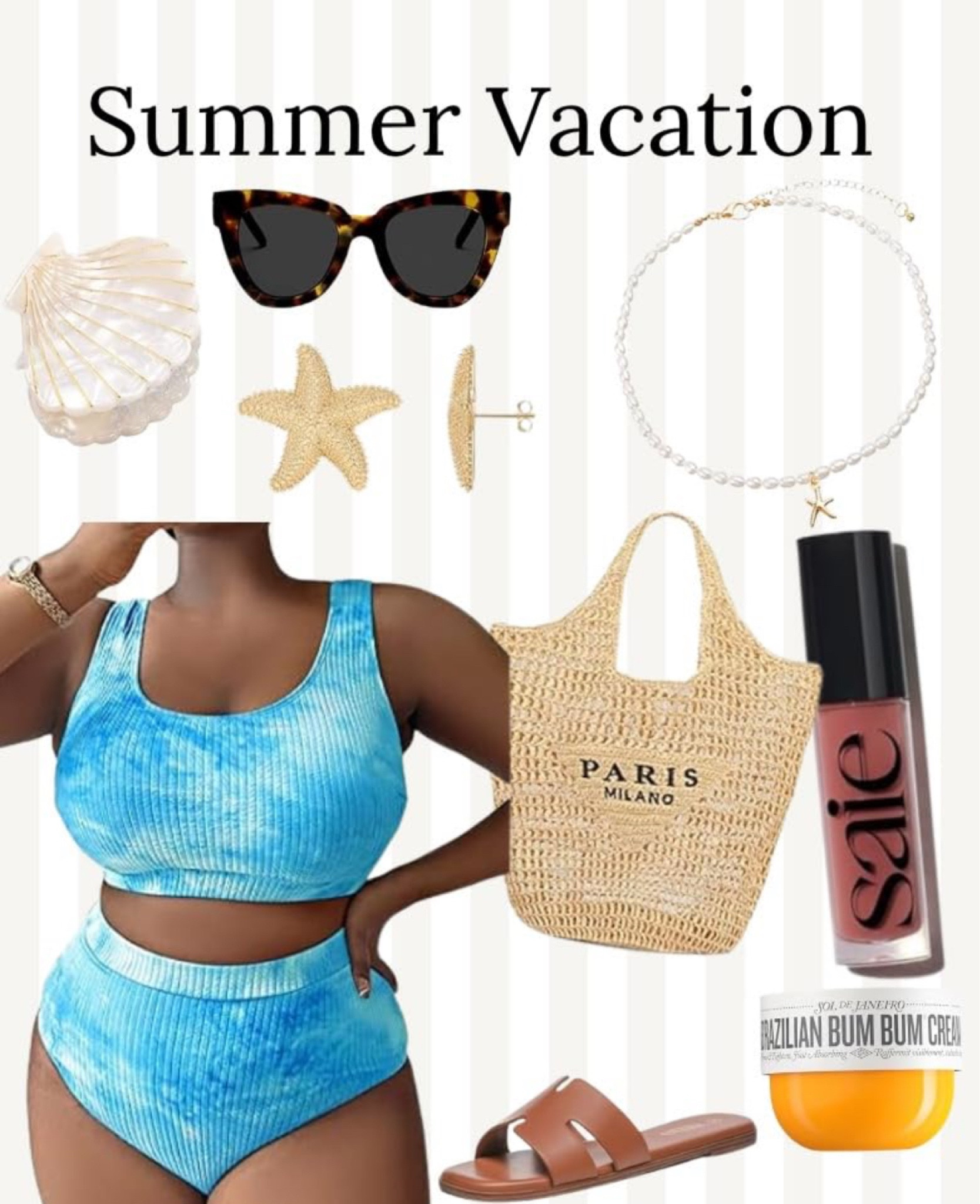 Summer Vacation finds

LTKitbag / LTKsalealert / LTKshoecrush / ltkfindsunder50 / ltkfindsunder100 / LTKbeauty / ltkmidsize / Amazon / Amazon finds / Amazon summer finds / it bag / straw bag / straw tote bag / saie / sol de janeiro / plus size bikini / plus size swimsuit / plus size swim / bikinis / bikini / swim / swimsuit / LTKtravel / sunglasses / tortoise shell sunglasses / seashell hair clip / starfish earrings / starfish necklace / summer / beach  / beach outfit / summer vacation / tropical vacation / swimwear / plus size swimwear / vacation outfit / sale / sale alert 

#LTKPlusSize #LTKSwim #LTKSeasonal