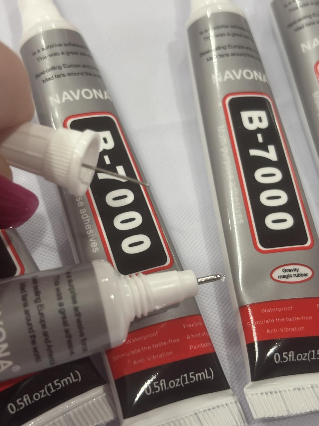 Amazon.com: 20 PCS 15ml B7000 Glue Clear with Precision Tip, Bedazzling Glue, Super Glues, Rhines... | Amazon (US)