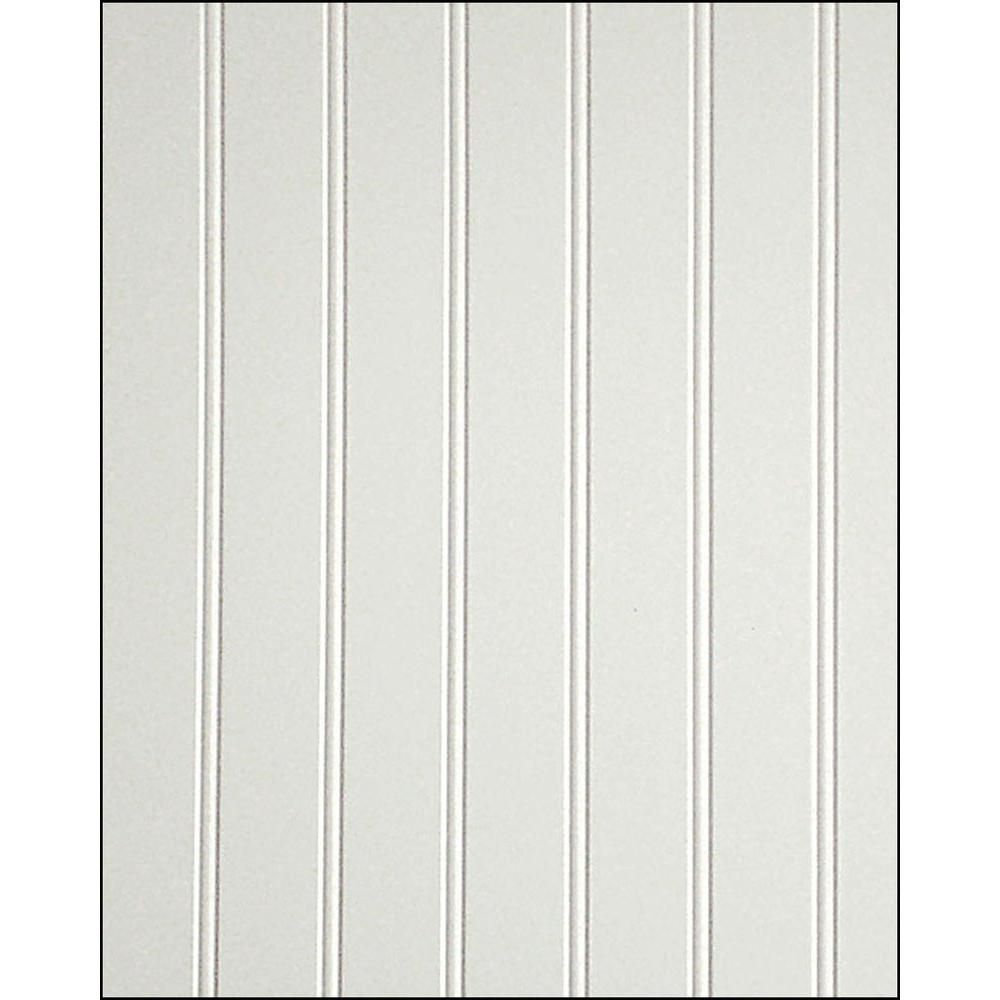 3/16 in. x 4 ft. x 8 ft. White MDF Truebead Wainscot Panel | The Home Depot