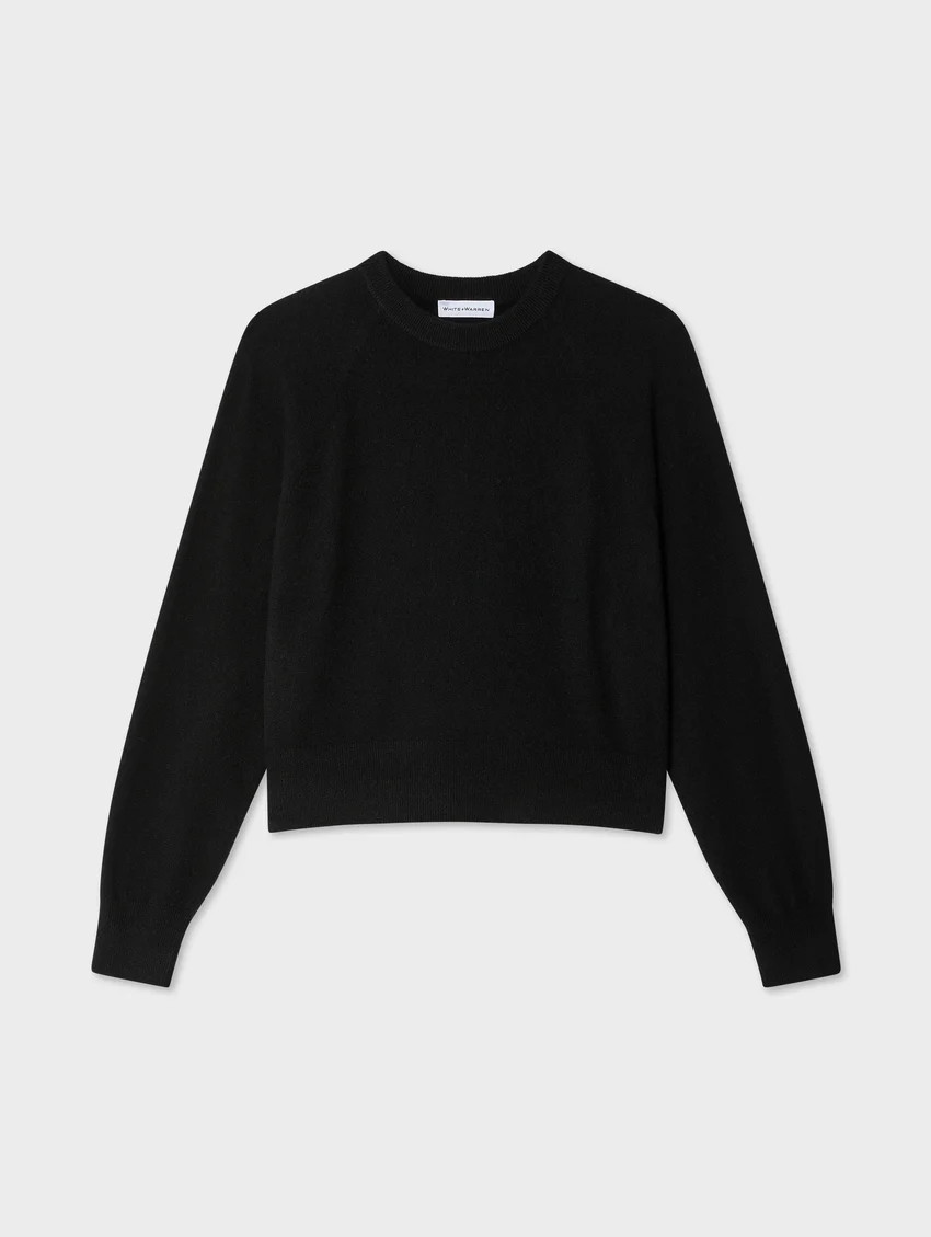 Cashmere Easy Sweatshirt | White and Warren