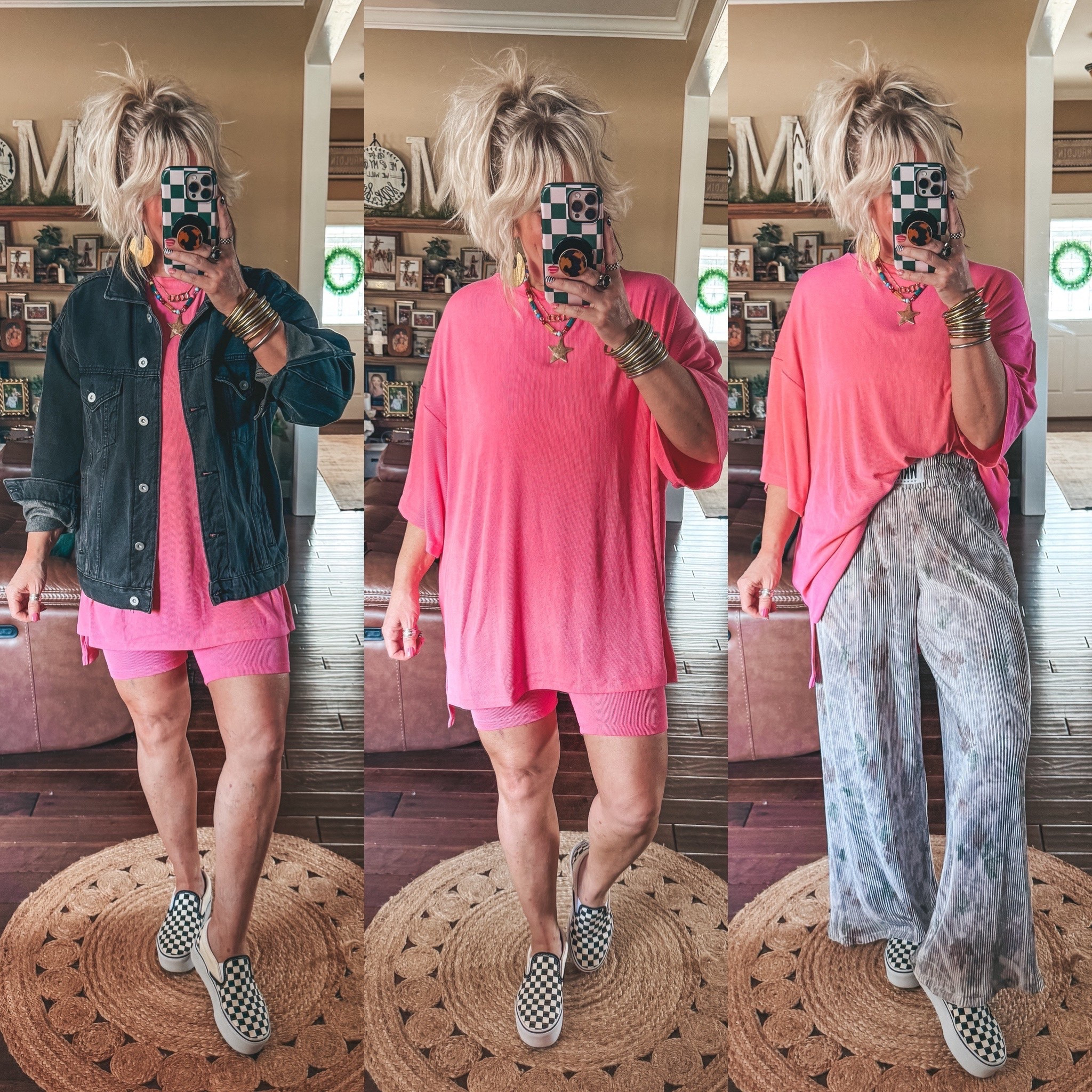 I’m a size medium in this set. Save with code MANDIE @wkndchasers 


#LTKOver40