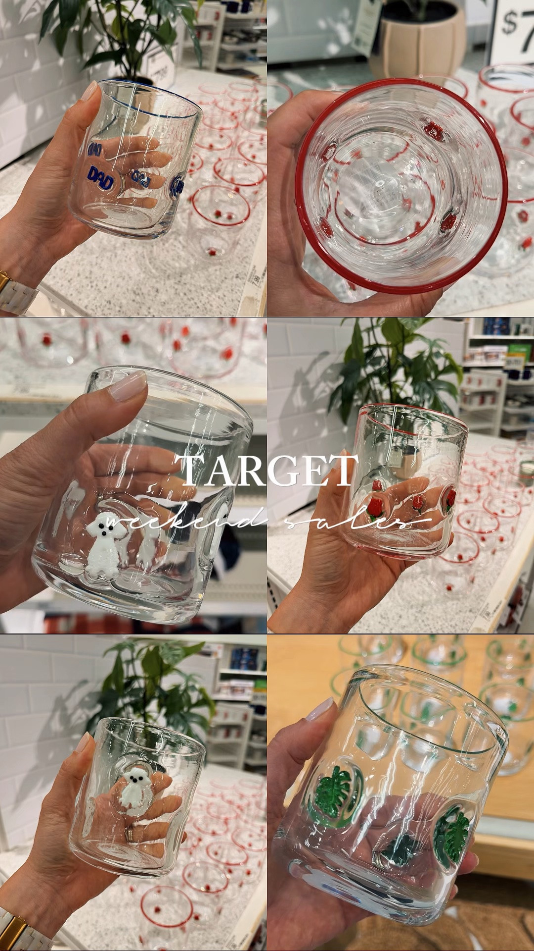 So many cute glass designs 😍 
@Target #cuteglass #drinkingglass #anthroinspo

#LTKHome #LTKfoodie #LTKmomlife
