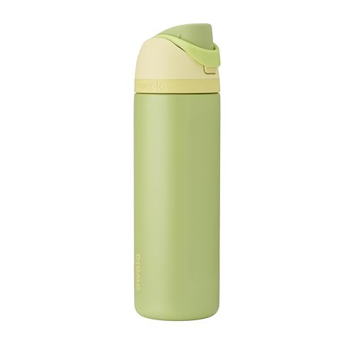 Owala Disney Princess FreeSip Insulated Stainless Steel Water Bottle with Straw for Sports and Travel, BPA-Free Sports Water Bottle, 24 oz, Tiana | Amazon (US)