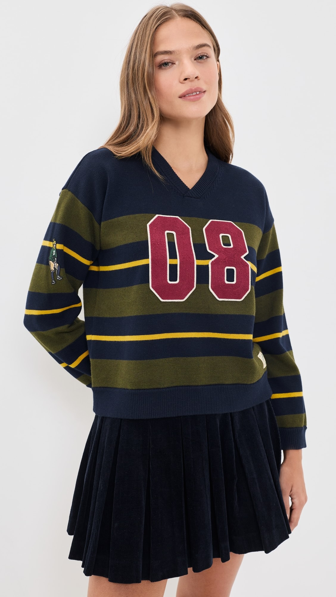 Sea Mina Novelty V Neck Sweater | Shopbop | Shopbop