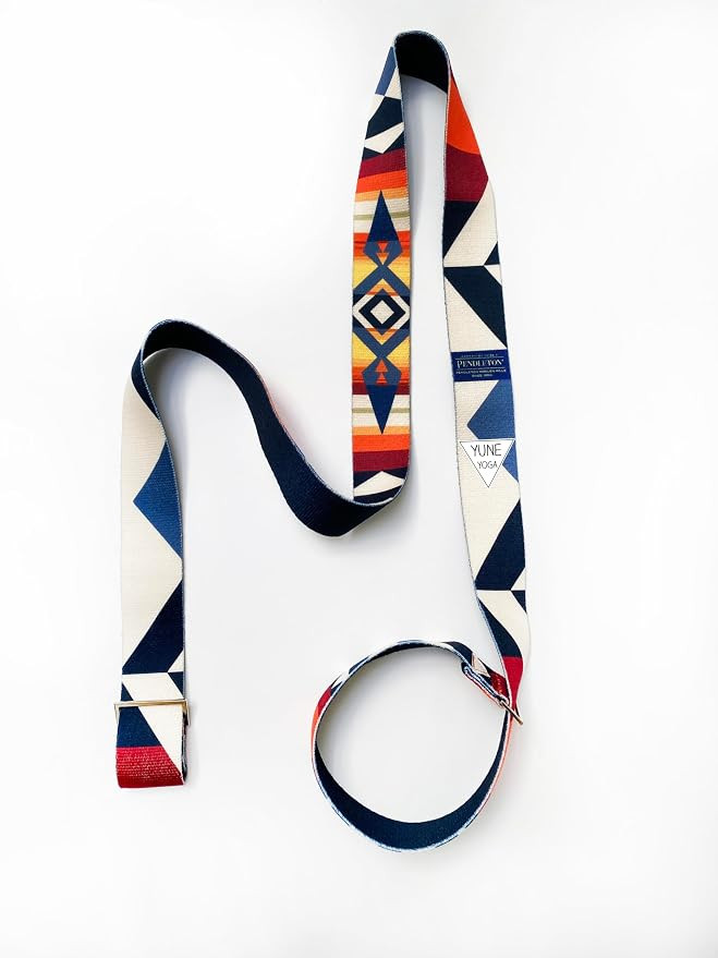 Yune Yoga x Pendleton Strap – Fire Legend Design – 100% Cotton Yoga Stretching & Carrying Str... | Amazon (US)