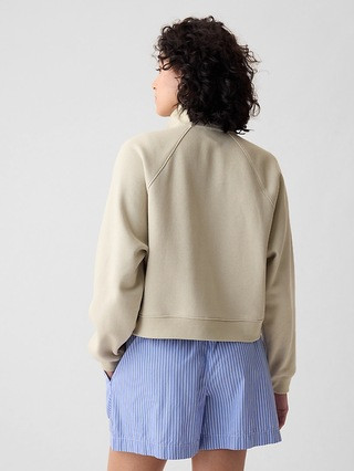Vintage Soft Cropped Half-Zip Pullover | Gap (CA)