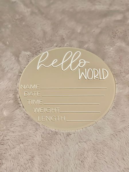 Tag for new born baby 

#LTKbump #LTKbaby #LTKfamily