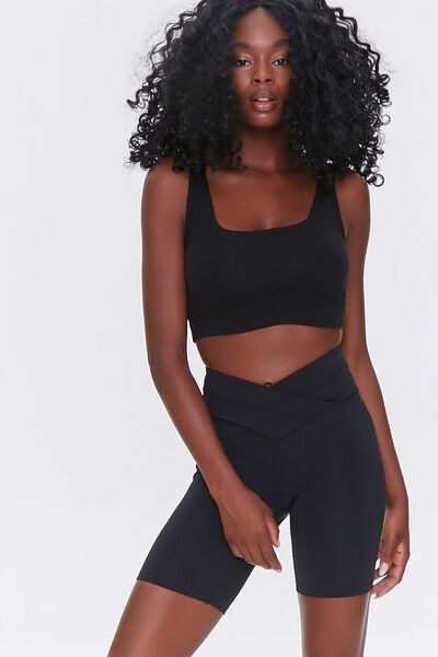 Active Ruched Biker Shorts | Forever 21 (US)