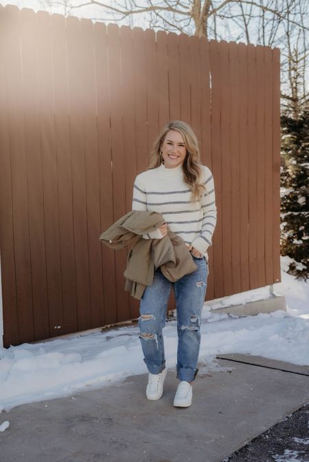 Winter outfit 

 Valentine’s Day  outfit inspo  mom outfit casual outfit  everyday style jeans  Maurices  winter outfits  winter fashion 

#LTKSeasonal #LTKfindsunder50 #LTKstyletip
