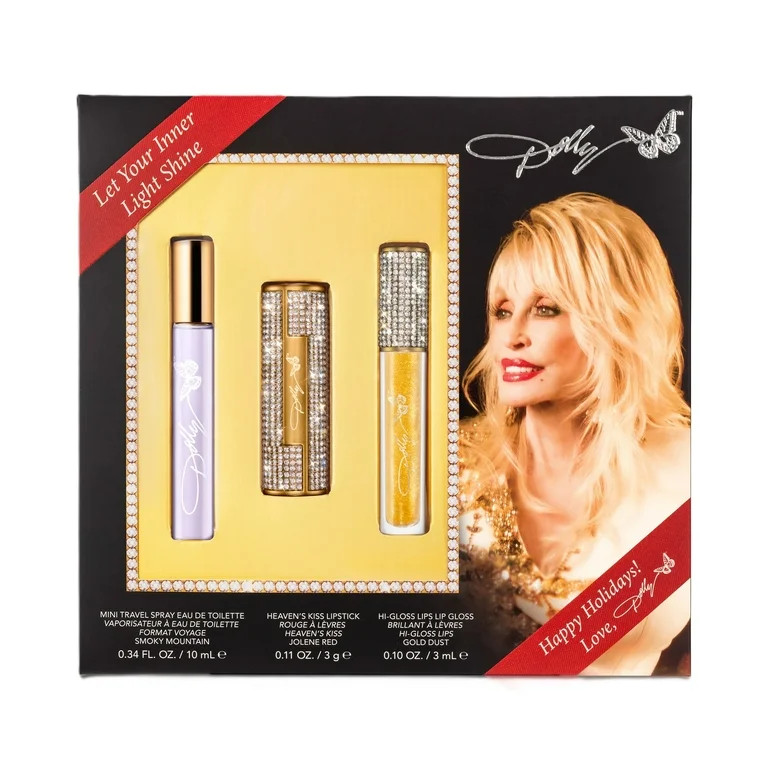 Dolly Parton Travel Spray + Cosmetics Smoky Mountain set | Walmart (US)