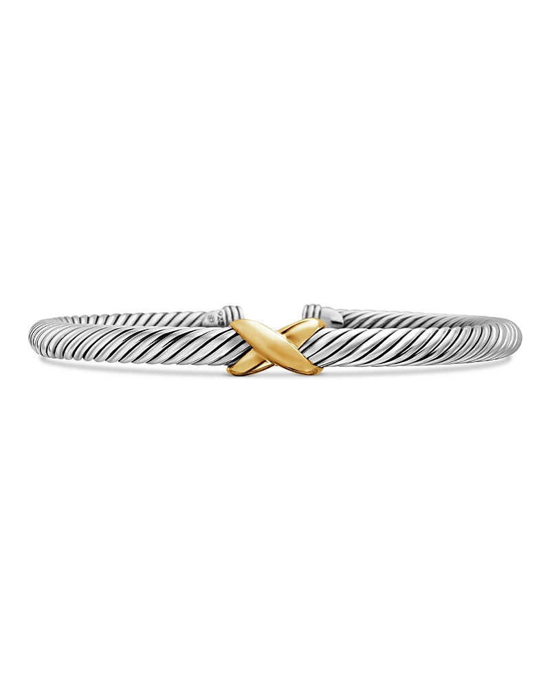 David Yurman X Bracelet with 14K Gold | Bloomingdale's (US)
