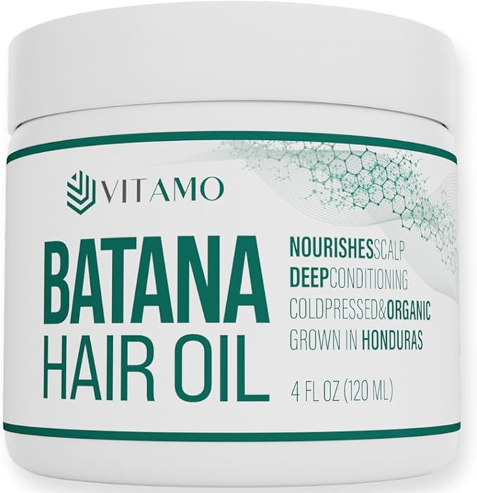 Vitamo 100% Organic Batana Natural Hair Growth Oil | Pure Elaeis Oleifera | Cold Pressed for Maxi... | Amazon (US)