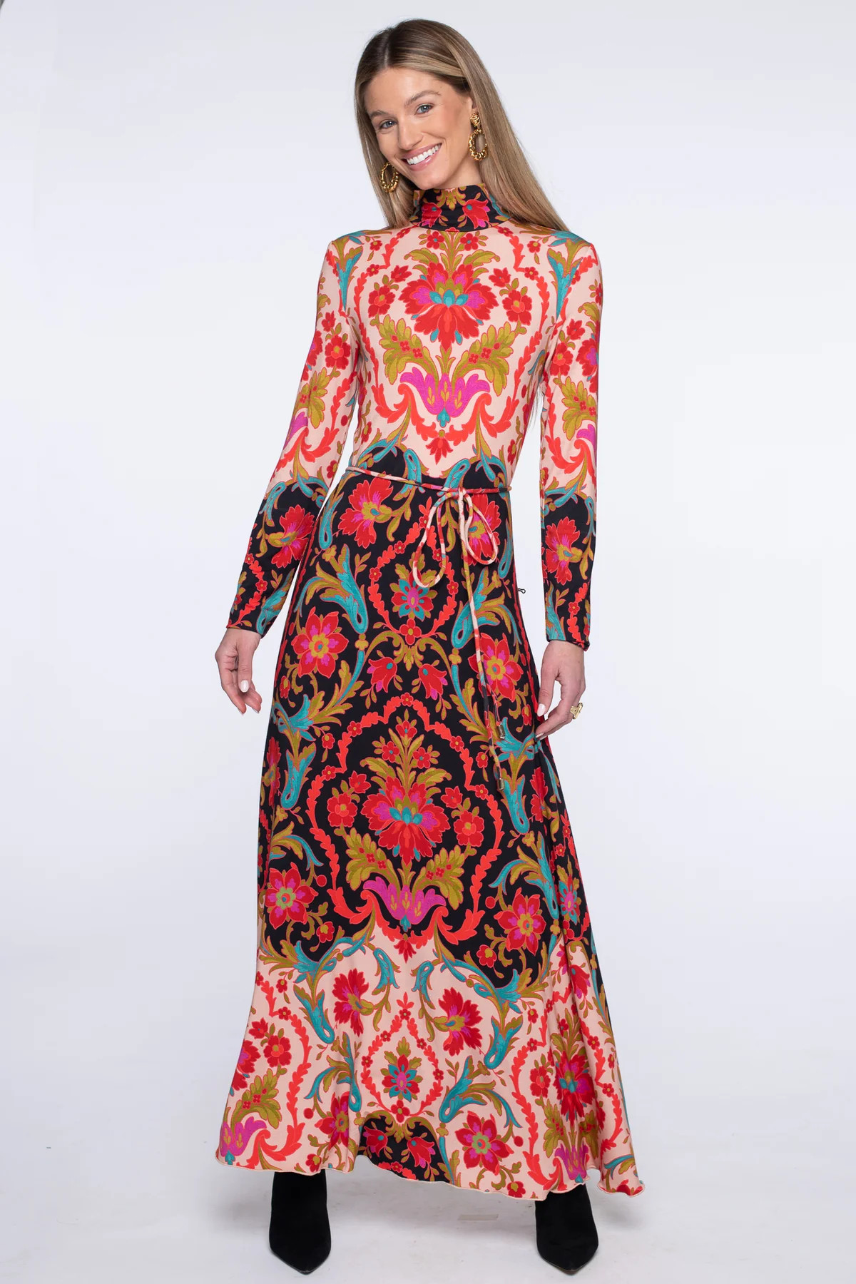 Stevie Dress in Grand Tapestry | Elizabeth James The Label