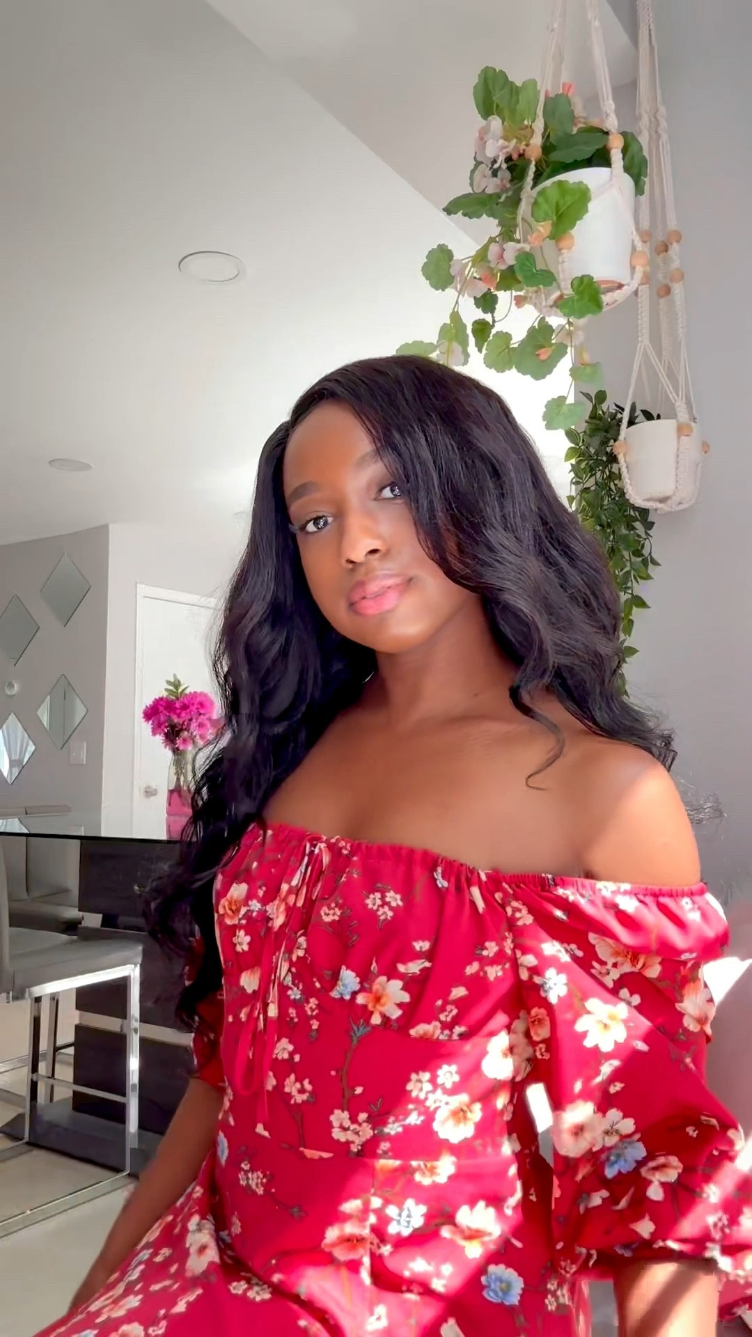 Boho chic with a pop of rose red. This floral flounce sleeve dress is perfect for spring and summer days, beach getaways, or casual nights out. Effortless, feminine, and flowy. #BohoBeauty
#breezaya #floraldress #bohochic #summerdress #springstyle #beachoutfit #vacationstyle #ruffledress #femininefashion #ltkstyle #ltkfashion #ootd #casualchic #bohovibes #flowydress

#LTKStyleTip #LTKSeasonal #LTKFindsUnder50