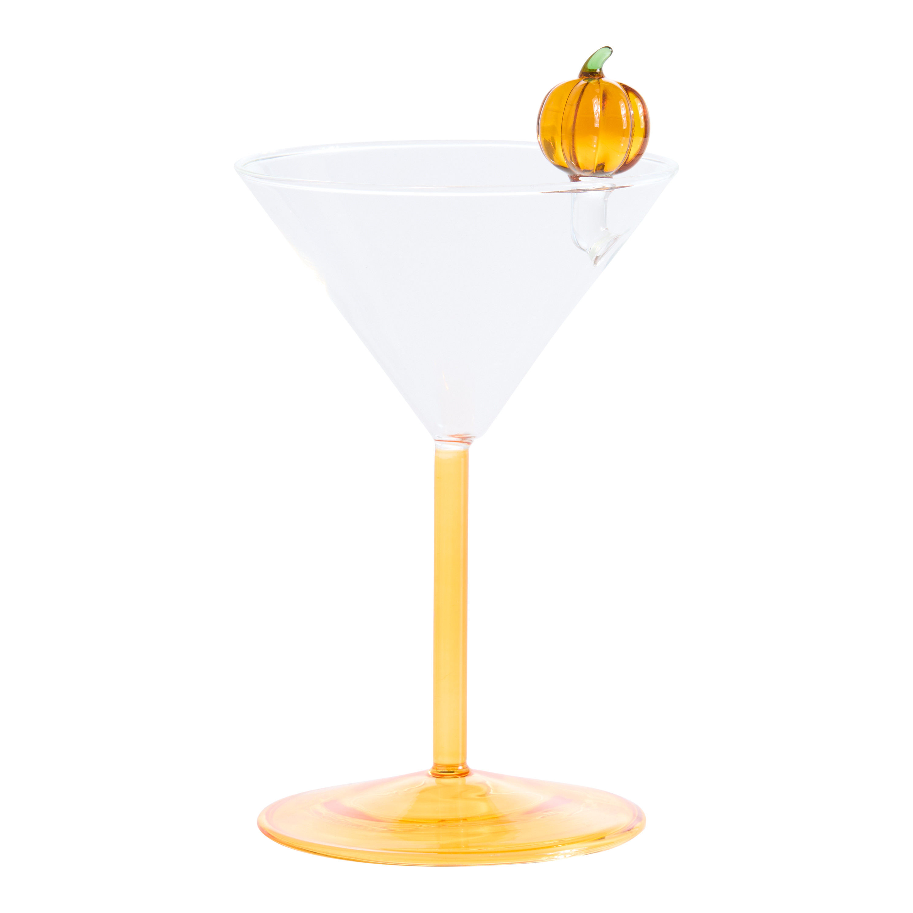 Garnish Halloween Icon Martini Glass | World Market